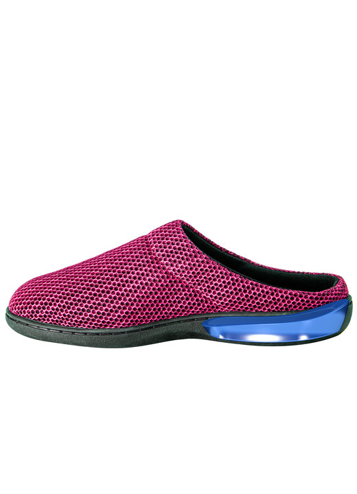 Gesundheitsschuhe - Atmungsaktiver Komfort-Gel Slipper, in Größe 001 bis 004, in Farbe BLAU Ansicht 6