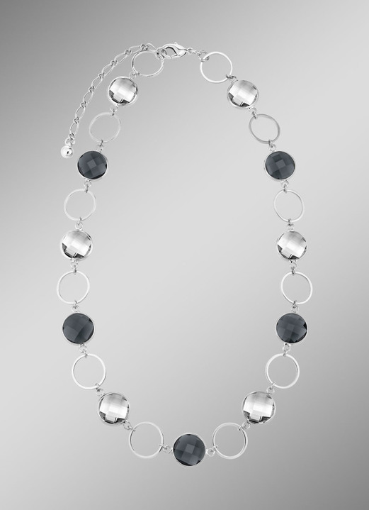 Schmucksets - Schmuckset, 3-teilig, mit Kristallsteinen, in Farbe  Ansicht 2