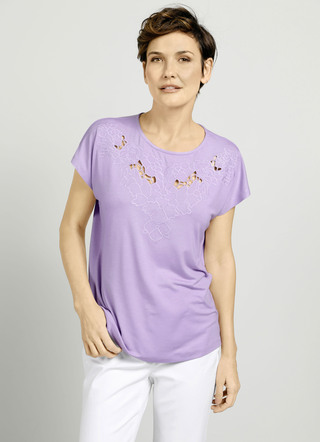Shirt mit modischen Cut-Outs
