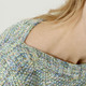 Langarm - Pullover in Garnmix – Farbe HELLGRÜN-GELB-MULTICOLOR – Ansicht 3 Langarm - Pullover in Garnmix, in Größe 038 bis 052, in Farbe HELLGRÜN-GELB-MULTICOLOR – Farbe HELLGRÜN-GELB-MULTICOLOR – Ansicht 3