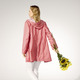 Lang - Longjacke mit abnehmbarer Kapuze – Farbe APRICOT – Ansicht 2 Lang - Longjacke mit abnehmbarer Kapuze, in Größe 020 bis 052, in Farbe APRICOT – Farbe APRICOT – Ansicht 2