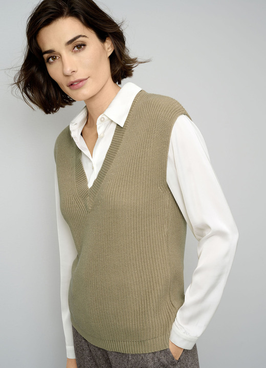 Damenmode - Pullunder mit überschnittener Schulter, in Größe 038 bis 052, in Farbe CAMEL Ansicht 1