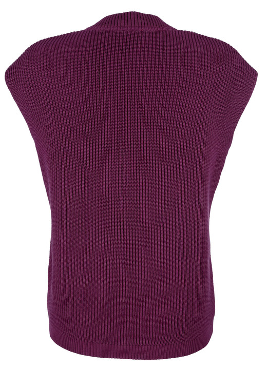 Pullunder - Pullunder mit überschnittener Schulter, in Größe 038 bis 052, in Farbe CAMEL Ansicht 8