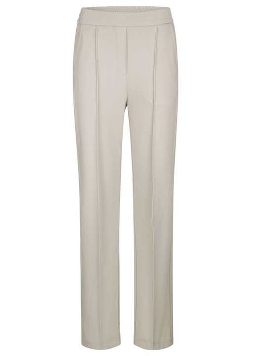 Hosen - Hose mit Bügelfalten, in Größe 038 bis 052, in Farbe TAUPE Ansicht 1