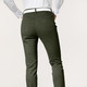 Hosen mit Knopf- und Reißverschluss - Hose in 5-Pocket-Form, in Größe 019 bis 052, in Farbe ALTROSA – Farbe OLIV – Ansicht 4