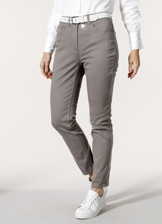 Hosen mit Knopf- und Reißverschluss - Hose in 5-Pocket-Form, in Größe 019 bis 052, in Farbe ALTROSA Ansicht 30