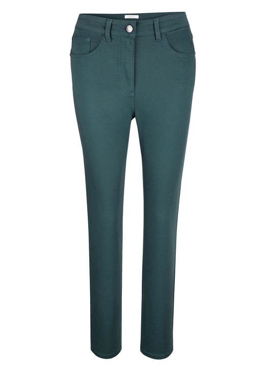 Hosen mit Knopf- und Reißverschluss - Hose in 5-Pocket-Form, in Größe 019 bis 052, in Farbe ALTROSA Ansicht 36