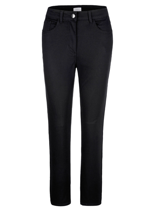 Hosen mit Knopf- und Reißverschluss - Hose in 5-Pocket-Form, in Größe 019 bis 052, in Farbe ALTROSA Ansicht 24