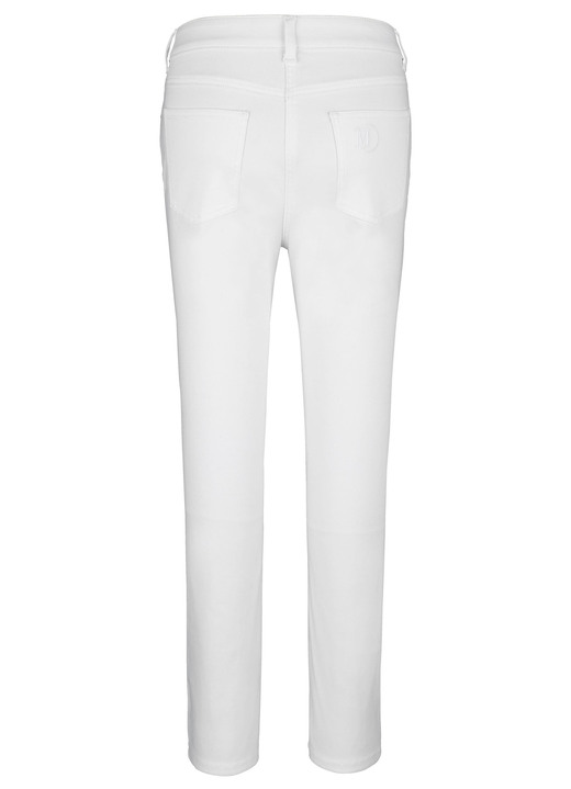 Hosen mit Knopf- und Reißverschluss - Hose in 5-Pocket-Form, in Größe 019 bis 052, in Farbe HELLBLAU Ansicht 21