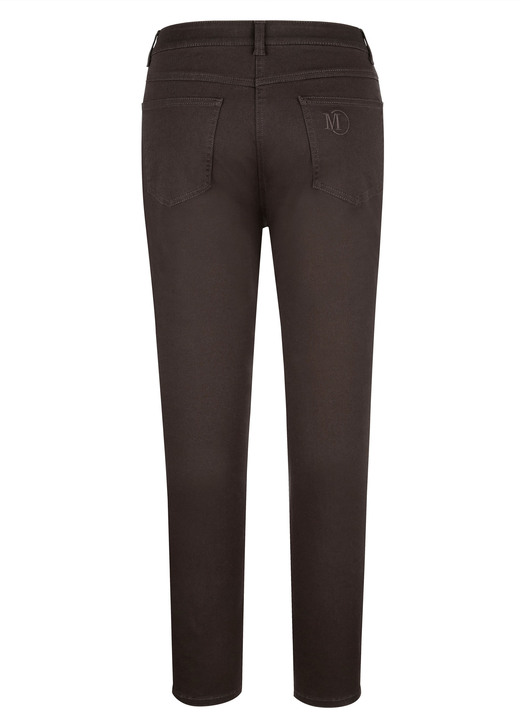 Hosen mit Knopf- und Reißverschluss - Hose in 5-Pocket-Form, in Größe 019 bis 052, in Farbe WEISS Ansicht 45