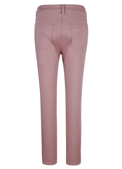 Hosen mit Knopf- und Reißverschluss - Hose in 5-Pocket-Form, in Größe 019 bis 052, in Farbe WEISS Ansicht 14