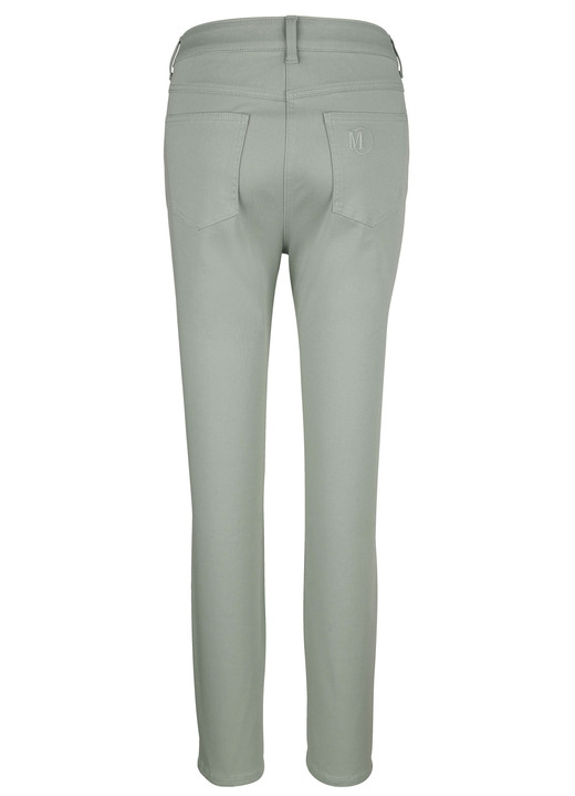 Hosen mit Knopf- und Reißverschluss - Hose in 5-Pocket-Form, in Größe 019 bis 052, in Farbe WEISS Ansicht 10