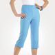7/8-Hosen, Capris, Bermudas - Caprihose mit komfortablem Dehnbund, in Größe 038 bis 052, in Farbe HELLBLAU