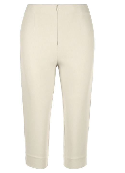 7/8-Hosen, Capris, Bermudas - Caprihose mit komfortablem Dehnbund, in Größe 038 bis 052, in Farbe HELLBLAU Ansicht 8