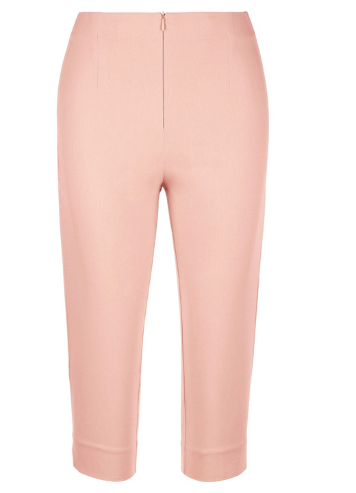 7/8-Hosen, Capris, Bermudas - Caprihose mit komfortablem Dehnbund, in Größe 038 bis 052, in Farbe HELLBLAU Ansicht 4