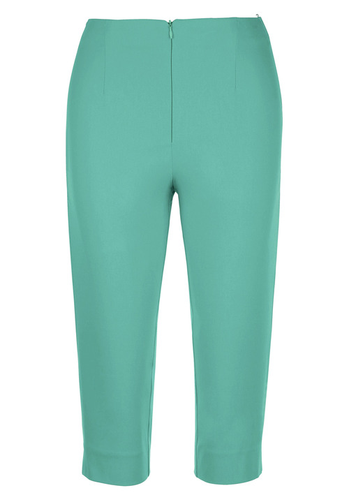 7/8-Hosen, Capris, Bermudas - Caprihose mit komfortablem Dehnbund, in Größe 038 bis 052, in Farbe HELLBLAU Ansicht 12