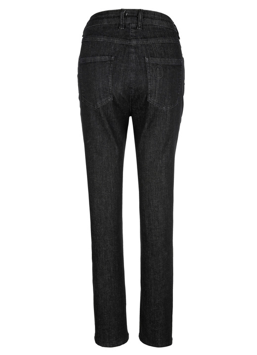 Hosen - Knöchellange Jeans in 5-Pocket-Form Ansicht 6 Hosen - Knöchellange Jeans in 5-Pocket-Form, in Größe 019 bis 052, in Farbe HELLBLAU Ansicht 6