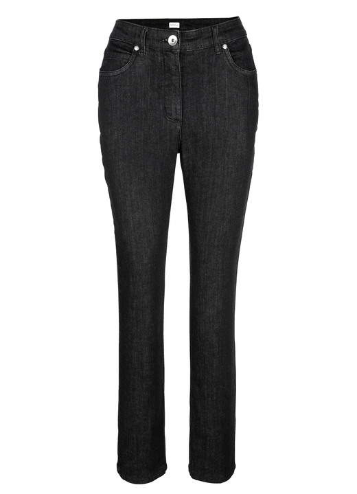 Hosen - Knöchellange Jeans in 5-Pocket-Form Ansicht 5 Hosen - Knöchellange Jeans in 5-Pocket-Form, in Größe 019 bis 052, in Farbe HELLBLAU Ansicht 5