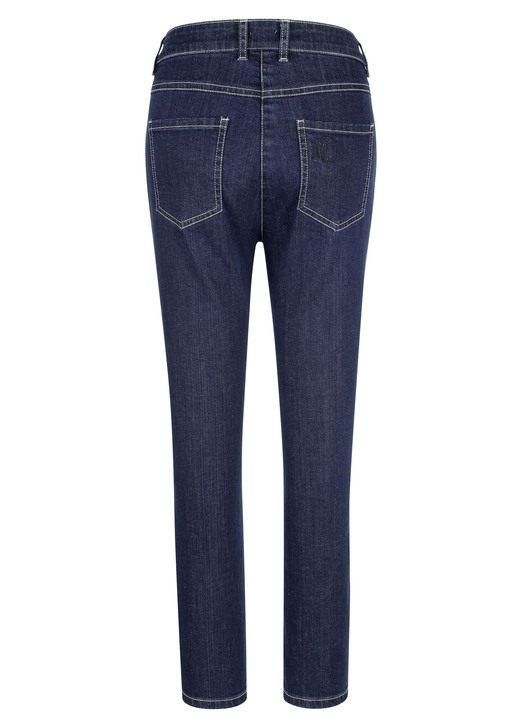 Hosen - Knöchellange Jeans in 5-Pocket-Form Ansicht 9 Hosen - Knöchellange Jeans in 5-Pocket-Form, in Größe 019 bis 052, in Farbe HELLBLAU Ansicht 9