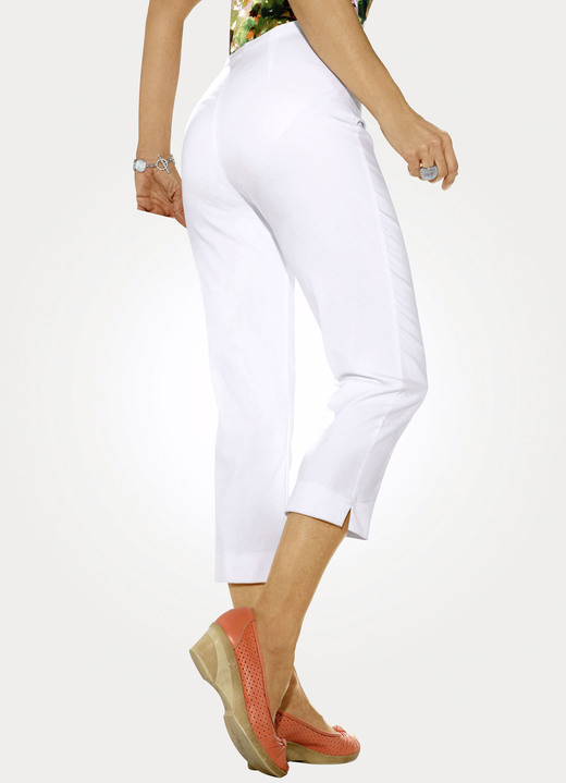 Hosen mit Knopf- und Reißverschluss - Hose in 7/8-Länge , in Größe 038 bis 052, in Farbe HELLBLAU Ansicht 27