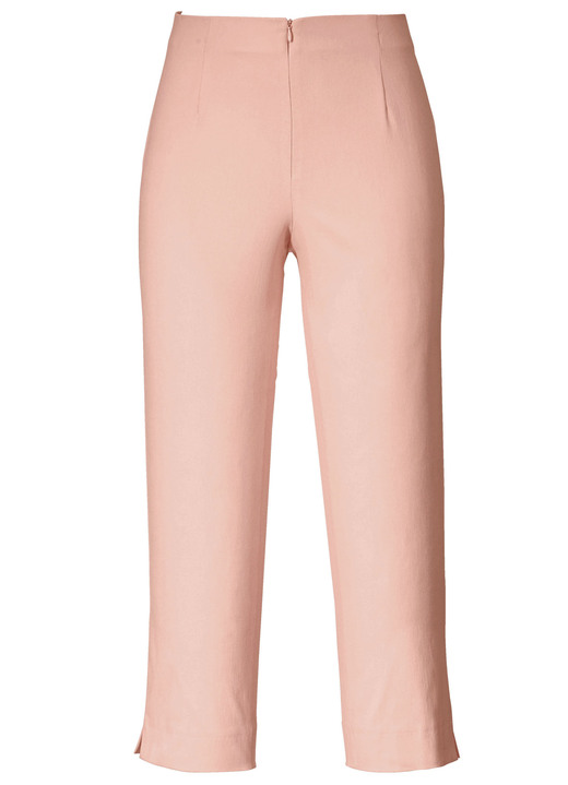 Hosen mit Knopf- und Reißverschluss - Hose in 7/8-Länge , in Größe 038 bis 052, in Farbe HELLBLAU Ansicht 4