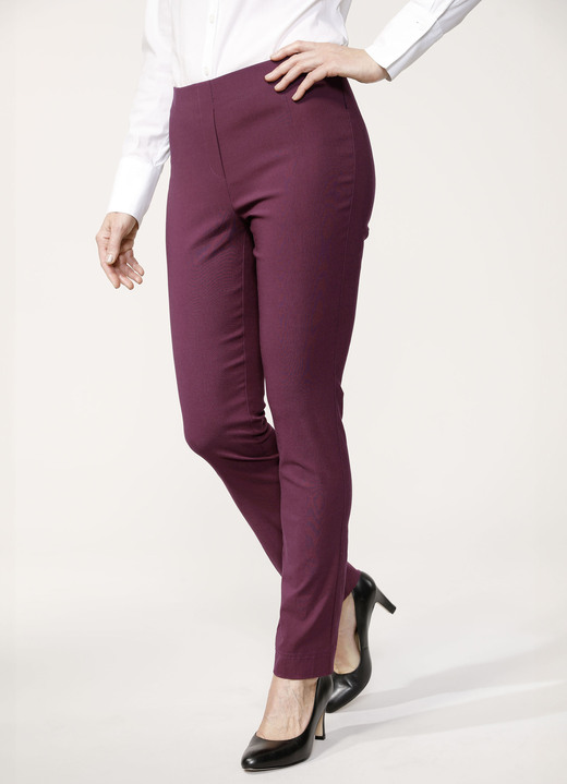 Hosen in Schlupfform - Schicke Hose in bequemer Schlupfform, in Größe 019 bis 052, in Farbe WEISS Ansicht 21