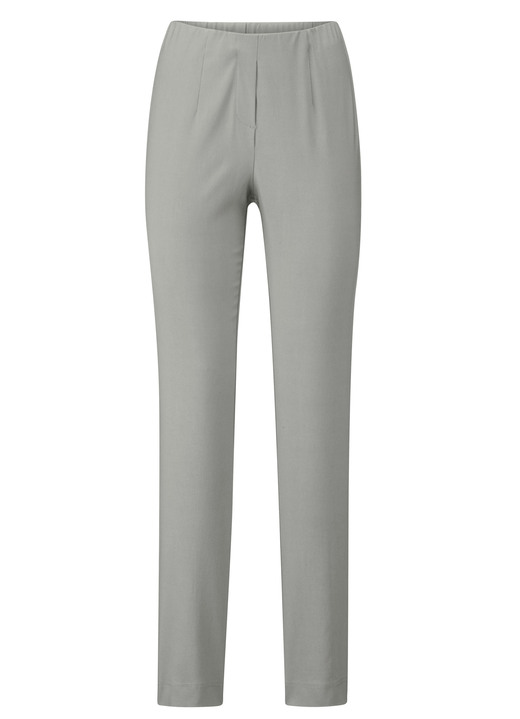 Hosen in Schlupfform - Schicke Hose in bequemer Schlupfform, in Größe 019 bis 052, in Farbe GRAU Ansicht 1