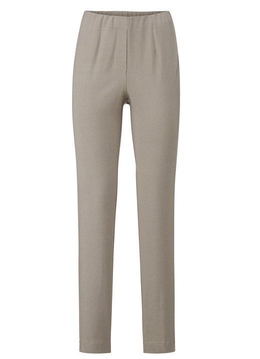 Hosen in Schlupfform - Schicke Hose in bequemer Schlupfform, in Größe 019 bis 052, in Farbe TAUPE Ansicht 1