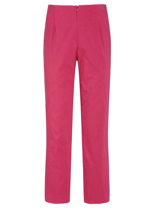 Hosen mit Knopf- und Reißverschluss - Hose in Knöchellänge , in Größe 019 bis 052, in Farbe SMARAGDGRÜN Ansicht 5