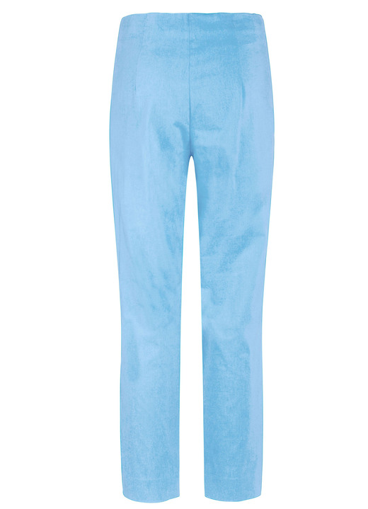 Hosen mit Knopf- und Reißverschluss - Hose in Knöchellänge , in Größe 019 bis 052, in Farbe HELLBLAU Ansicht 22