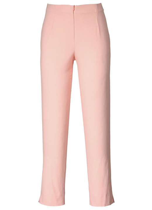 Hosen mit Knopf- und Reißverschluss - Hose in Knöchellänge , in Größe 019 bis 052, in Farbe ROT Ansicht 5