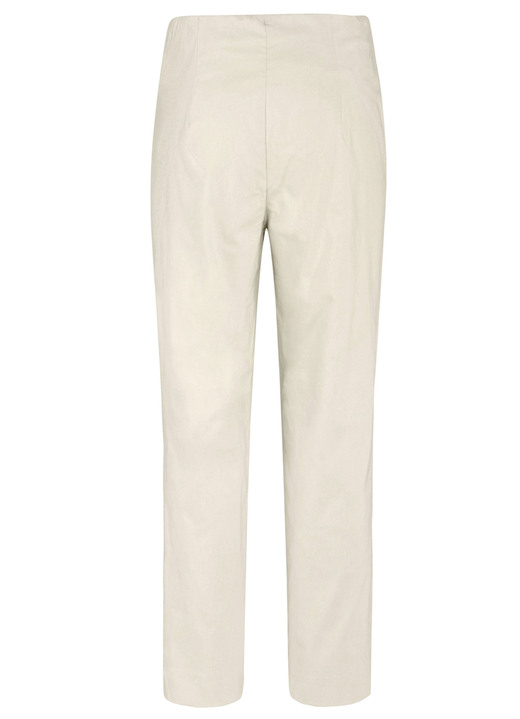 Hosen mit Knopf- und Reißverschluss - Hose in Knöchellänge , in Größe 019 bis 052, in Farbe WEISS Ansicht 4