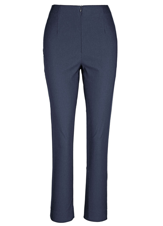 Hosen mit Knopf- und Reißverschluss - Hose in Knöchellänge , in Größe 019 bis 052, in Farbe HELLBLAU Ansicht 11