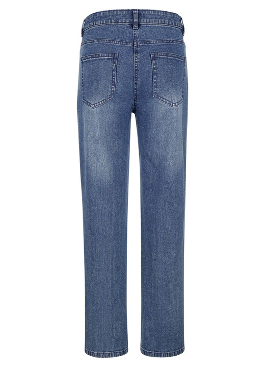 Hosen - Jeans in 5-Pocket-Form Ansicht 2 Hosen - Jeans in 5-Pocket-Form, in Größe 019 bis 052, in Farbe BLAU Ansicht 2