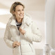Kurz - Funktionsjacke mit abnehmbarem Schlüsselband – Farbe NATURWEISS – Ansicht 2 Kurz - Funktionsjacke mit abnehmbarem Schlüsselband, in Größe 034 bis 052, in Farbe NATURWEISS – Farbe NATURWEISS – Ansicht 2