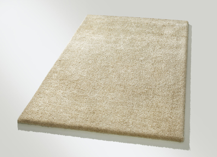 Modern - Hochwertige Brücken und Teppiche mit rutschhemmender Latex-Rückseite, in Größe 111 (Brücke, 67x140 cm) bis 282 (Teppich, 200x290 cm), in Farbe CREME Ansicht 1