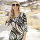 34-Arm - Shirt mit farbbrillantem Allover-Druck – Farbe OLIV-GRAU-SAND – Ansicht 1 34-Arm - Shirt mit farbbrillantem Allover-Druck, in Größe 038 bis 052, in Farbe OLIV-GRAU-SAND – Farbe OLIV-GRAU-SAND – Ansicht 1