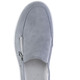 Slipper & Schnürschuhe - ELENA EDEN Slipper aus hochwertigem Veloursleder mit Zier-Perforation, in Größe 3 1/2 bis 8, in Farbe BLEU – Farbe BLEU – Ansicht 2