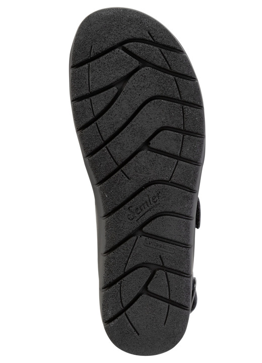 Sandaletten & Pantoletten - ELENA EDEN Sandale mit verstellbarem Fersenriemchen, in Größe 3 bis 7 1/2, in Farbe SCHWARZ Ansicht 3