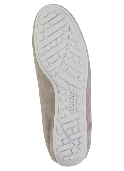 Slipper & Schnürschuhe - ELENA EDEN Slipper aus weichem Veloursleder mit luftiger Perforation, in Größe 3 1/2 bis 8, in Farbe HELLBLAU Ansicht 6