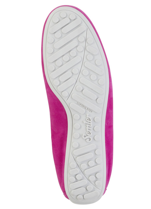 Slipper & Schnürschuhe - ELENA EDEN Slipper aus weichem Veloursleder mit luftiger Perforation, in Größe 3 1/2 bis 8, in Farbe HELLBLAU Ansicht 9