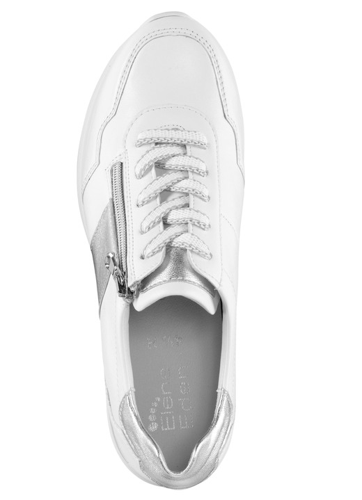 Slipper & Schnürschuhe - ELENA EDEN Sneaker aus Nappaleder, in Größe 3 1/2 bis 8, in Farbe MATTGOLD-BEIGE Ansicht 5