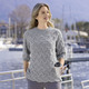 Basics - Pullover mit Alpaka, in Größe L(44/46) bis XXL(52/54), in Farbe GRAU MELIERT – Farbe GRAU MELIERT – Ansicht 1