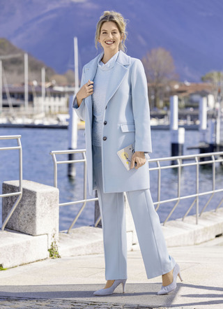 Kurzmantel mit Reverskragen