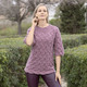 Basics - Pullover mit Alpaka, in Größe L(44/46) bis XXL(52/54), in Farbe ROSENHOLZ MELIERT – Farbe ROSENHOLZ MELIERT – Ansicht 2