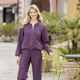 Basics - Blouson mit 2-Wege-Zipper, in Größe 036 bis 048, in Farbe AUBERGINE – Farbe AUBERGINE – Ansicht 5