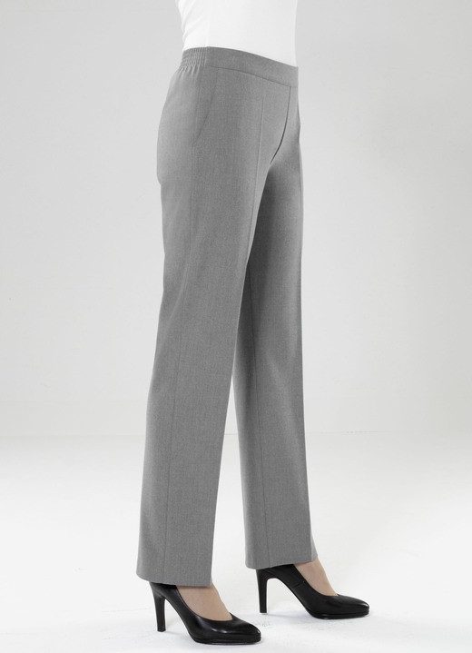 Hosen in Schlupfform - Hose mit rückwärtigem Dehnbundeinsatz, in Größe 018 bis 054, in Farbe RAUCHBLAU Ansicht 5