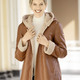 Lederjacken - Lederjacke von „Cabrini“, in Größe 036 bis 050, in Farbe COGNAC-BEIGE – Farbe COGNAC-BEIGE – Ansicht 1