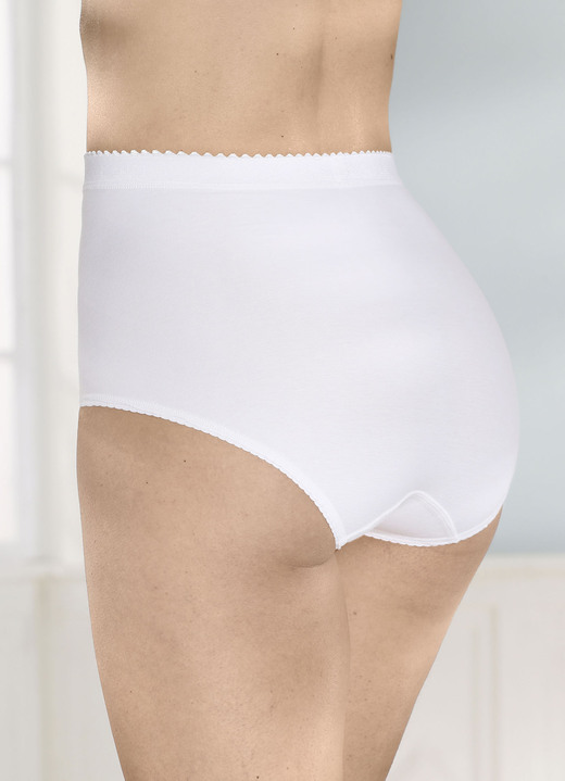 Slips - Sloggi Control Zweierpack Formslips, in Größe 040 bis 052, in Farbe WEISS Ansicht 2