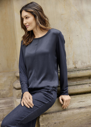 Shirt in Marine